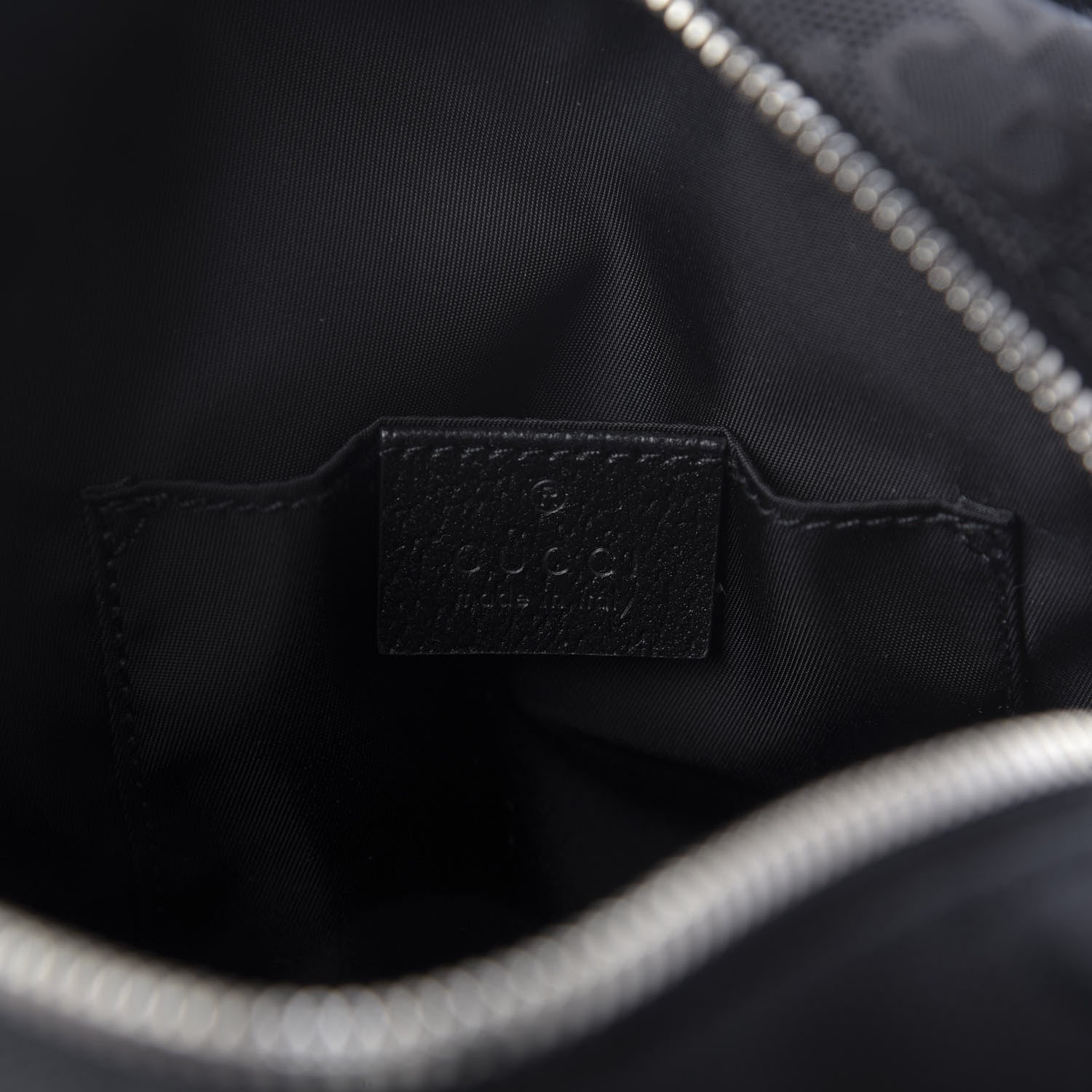 Gucci Econyl Nylon Monogram Off The Grid Shoulder Bag Black 8 of 10