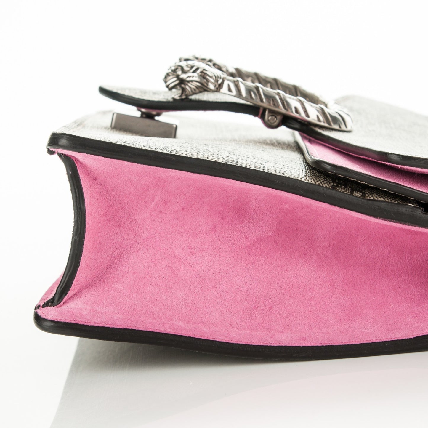 GG Supreme Monogram Mini Dionysus Shoulder Bag Pink