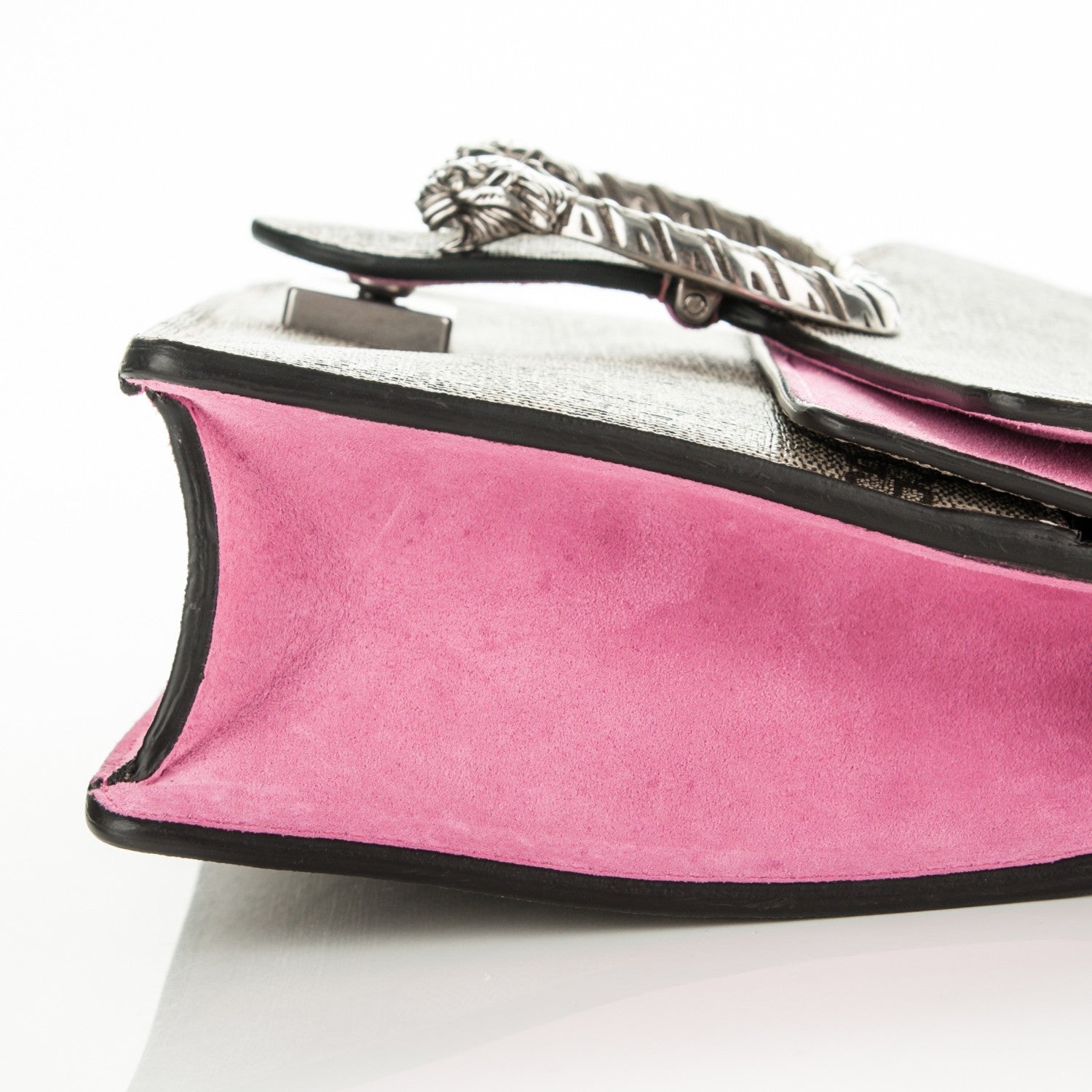 Gucci GG Supreme Monogram Mini Dionysus Shoulder Bag Pink 7 of 7