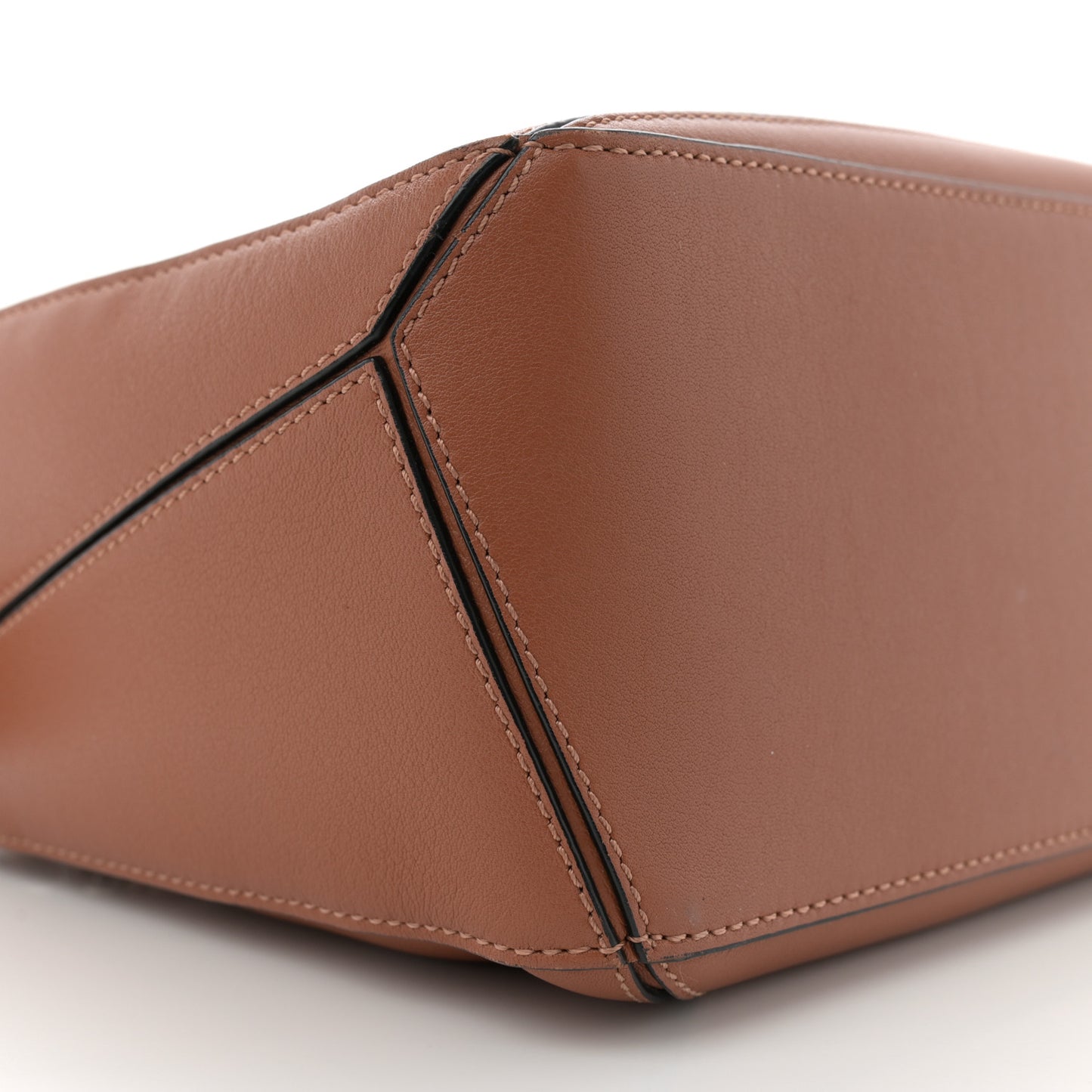 Calfskin Small Puzzle Bag Tan