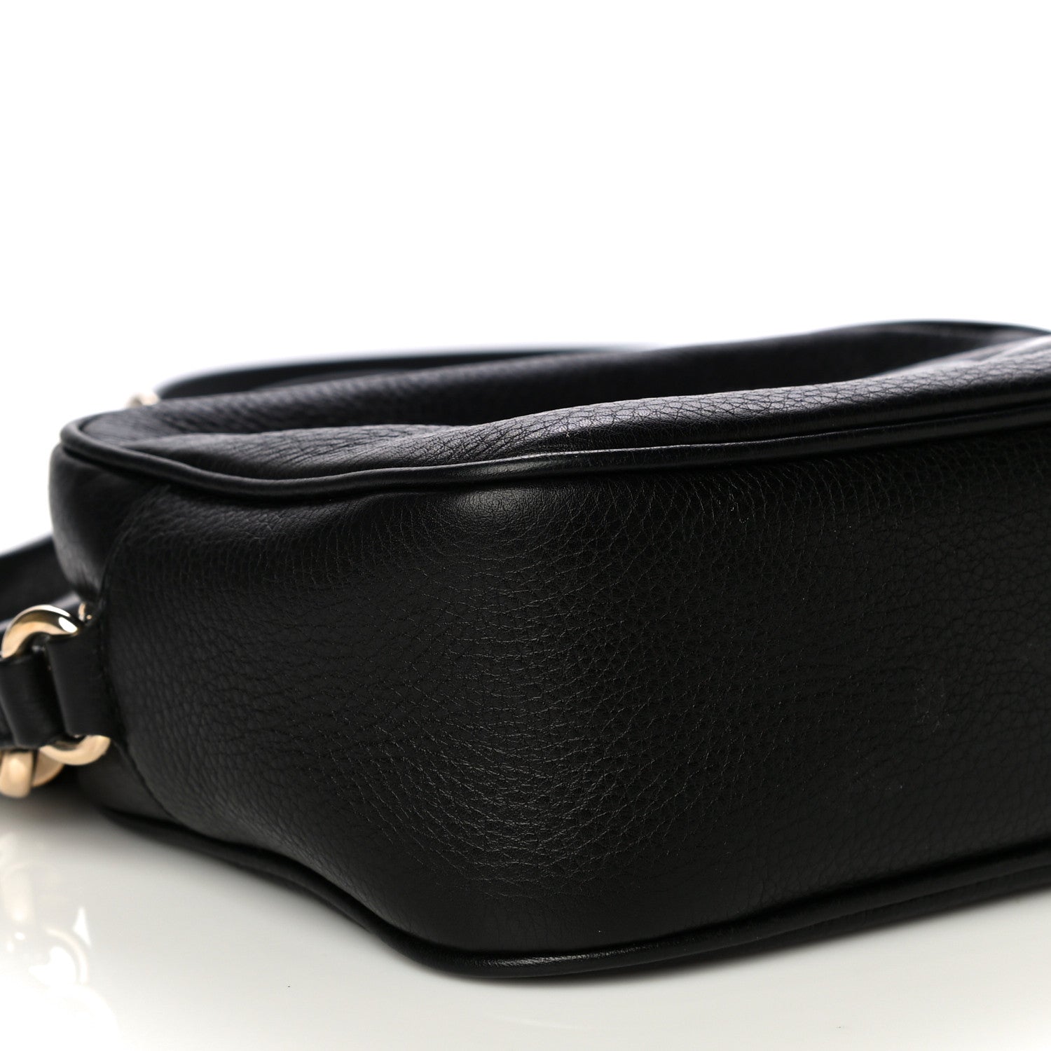 Gucci Pebbled Calfskin Small Soho Disco Bag Black 9 of 14