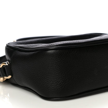 Gucci Pebbled Calfskin Small Soho Disco Bag Black 9 of 14