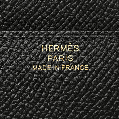 Hermes Epsom Constance Long Wallet Black 5 of 8