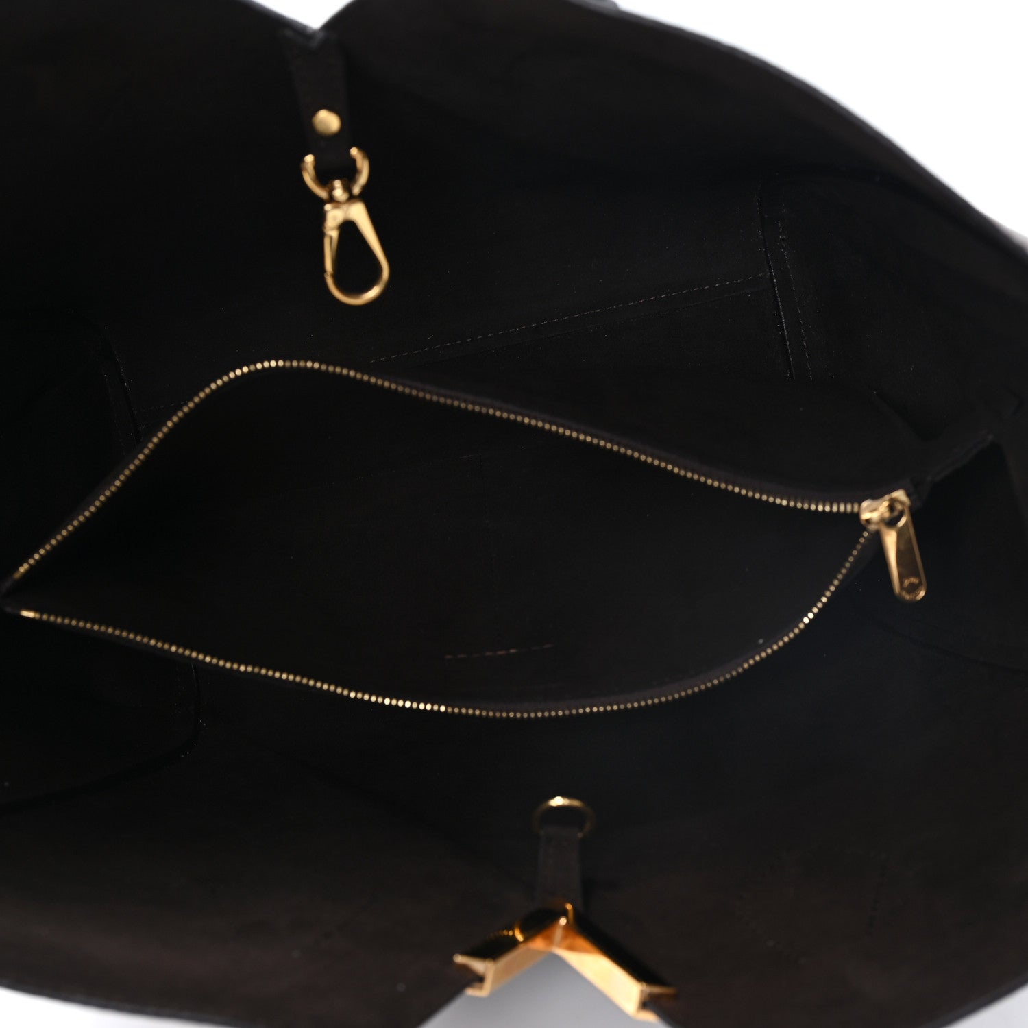 Louis Vuitton Calfskin Monogram Kimono Tote Black 5 of 11