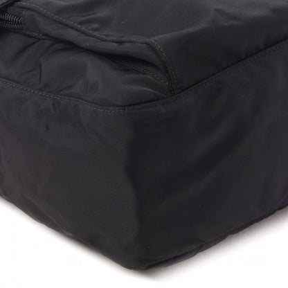 Prada Tessuto Nylon Single Buckle Messenger Bag Black 5 of 8