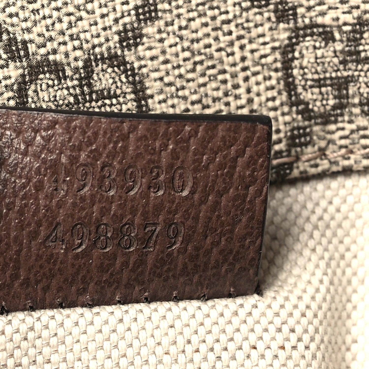 Gucci GG Supreme Monogram Neo Vintage Web Belt Bag Brown 7 of 9