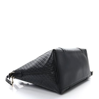Gucci Soft Microguccissima Dome Satchel Black 4 of 14