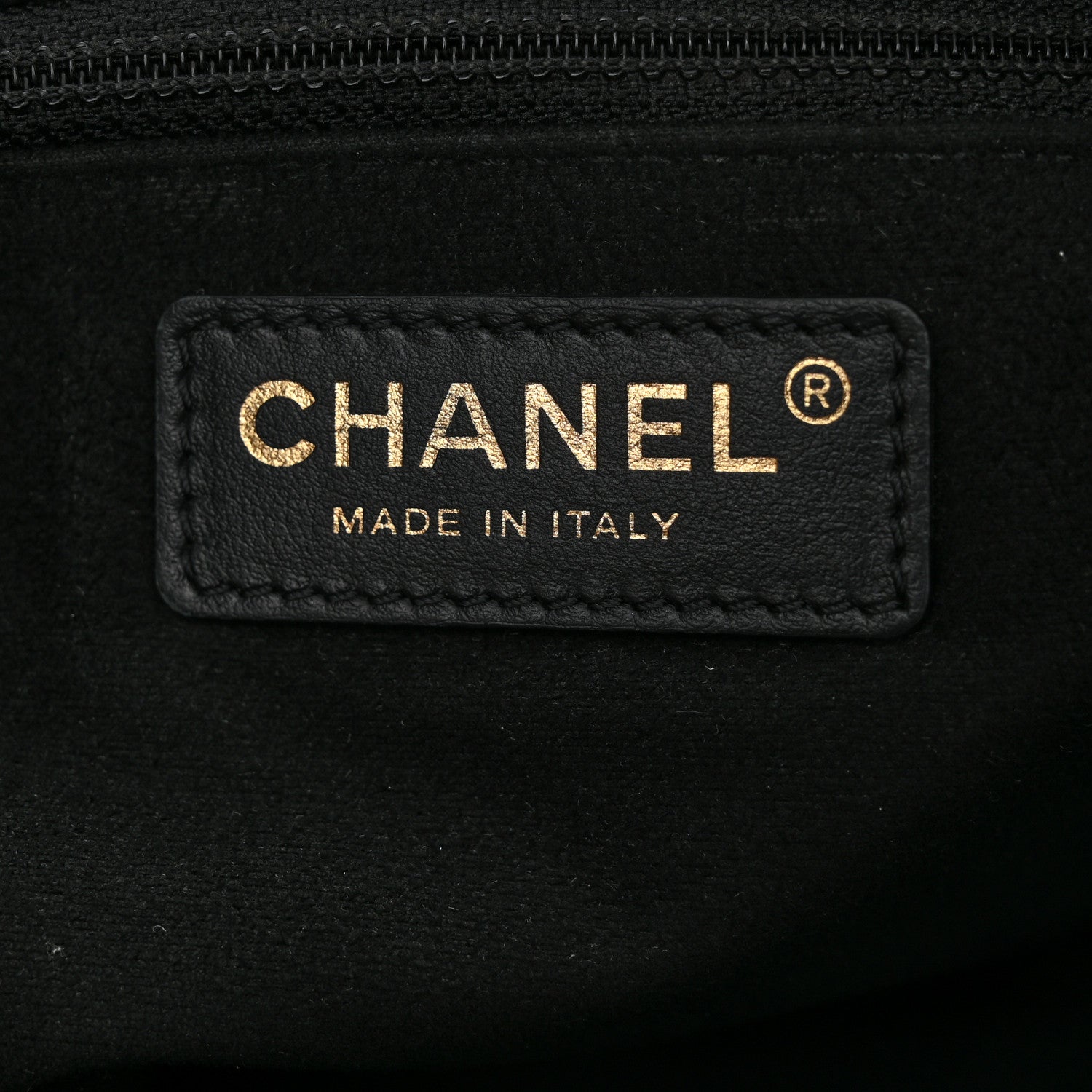 Chanel Caviar Deauville Drawstring Bucket Bag Black 6 of 11