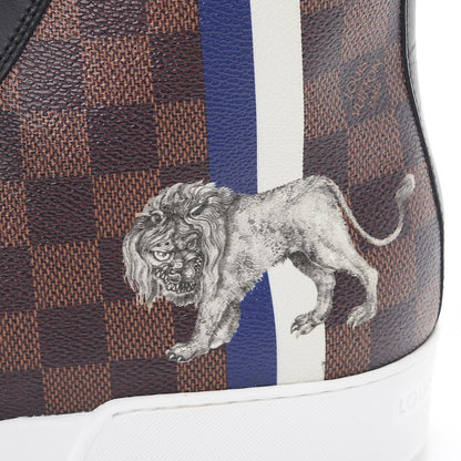 Louis Vuitton Damier Ebene Lion Chapman Sneakers 12 10 of 10