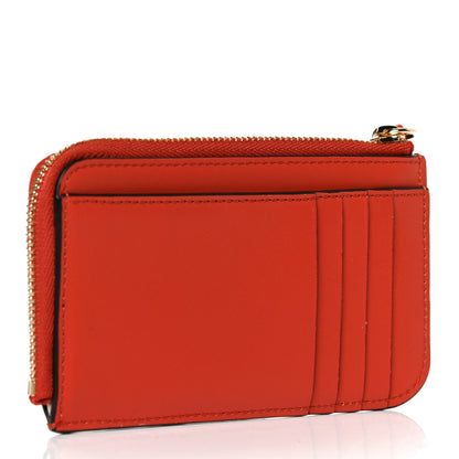 Chloe Calfskin Alphabet Purse Wallet Orange Multicolor 3 of 11
