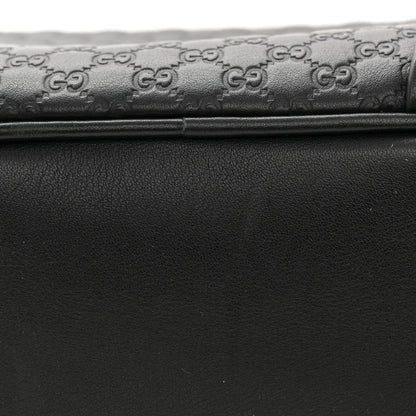 Gucci Microguccissima Mini Bree Messenger Bag Black 10 of 15