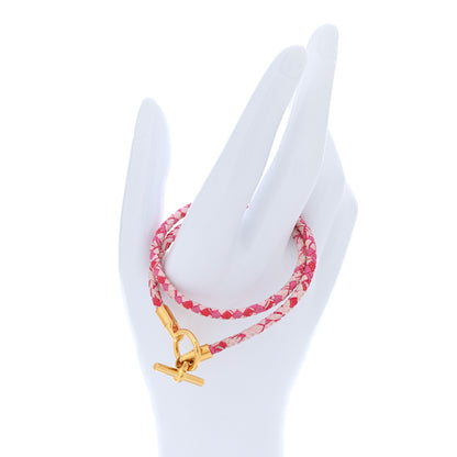 Hermes Silk Astrologie Nouvelle Glenan Double Tour Bracelet 2 of 5