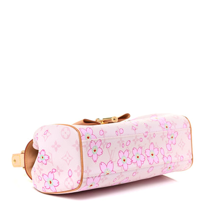 Louis Vuitton Monogram Cherry Blossom Sac Retro Pink 4 of 16
