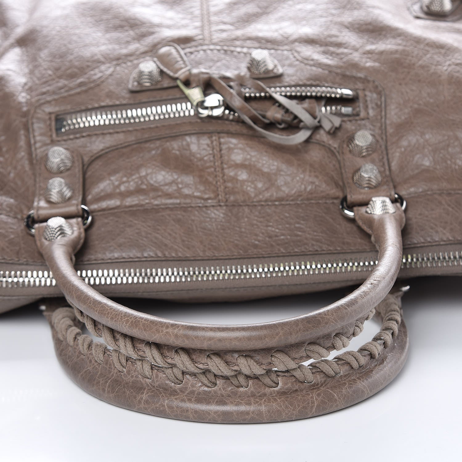 Balenciaga Agneau Giant 12 Silver Hardware Work Gris Poivre 11 of 15
