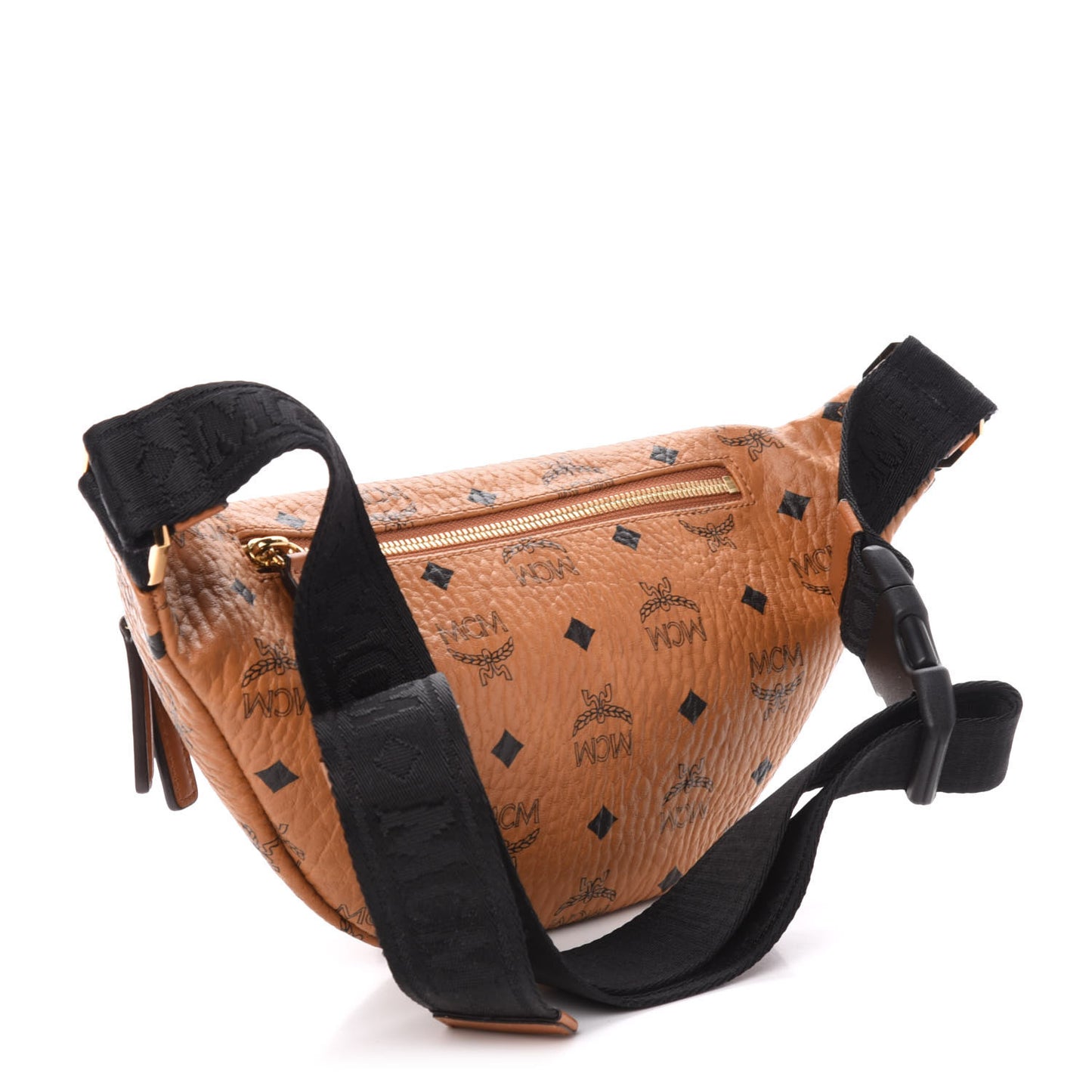Visetos Medium Fusten Belt Bag Cognac
