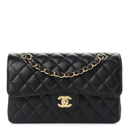 Chanel Caviar Quilted Small Double Flap Black 1 of 9