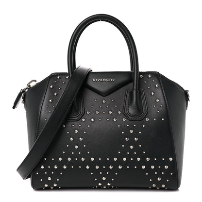 Givenchy Smooth Calfskin Small Studded Antigona Black 1 of 10