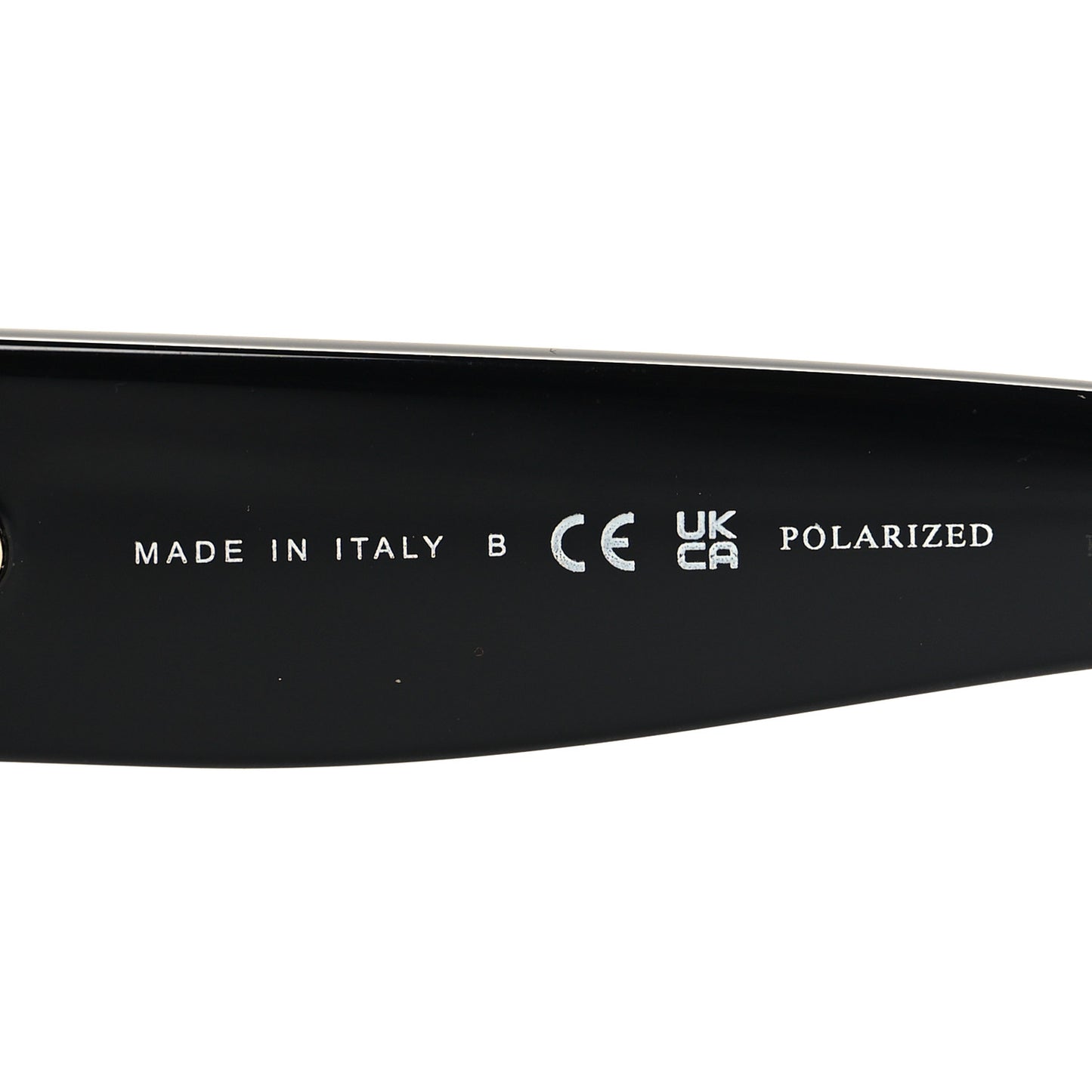 Acetate Polarized Oval CC Sunglasses 5469-B-A