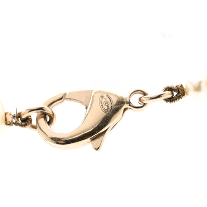 Chanel Irregular Pearl CC Long Necklace Light Gold 5 of 5