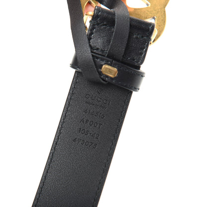 Gucci Moon Calfskin Double G 30mm Belt 105 42 Black 5 of 5