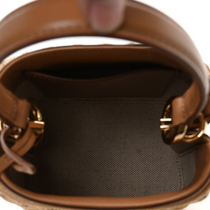 Prada Wicker Mini Panier Bag Natural 5 of 10