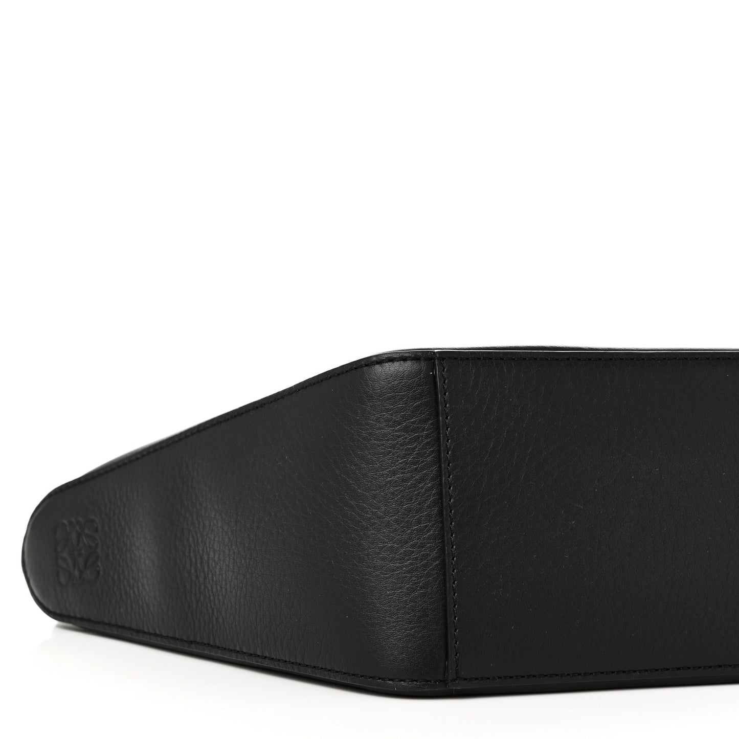 Calfskin Mini Hammock Hobo Black