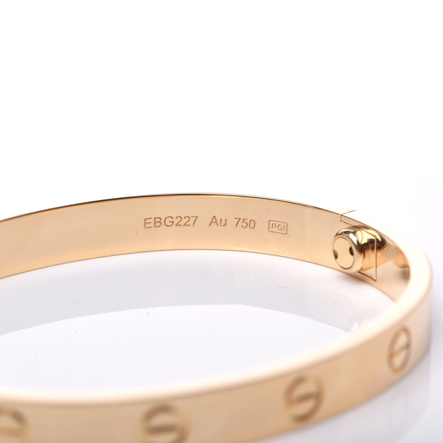 Cartier 18K Yellow Gold LOVE Bracelet 16 4 of 6