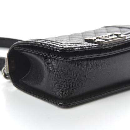 Chanel Caviar Quilted Small Boy Flap Black 6 of 11