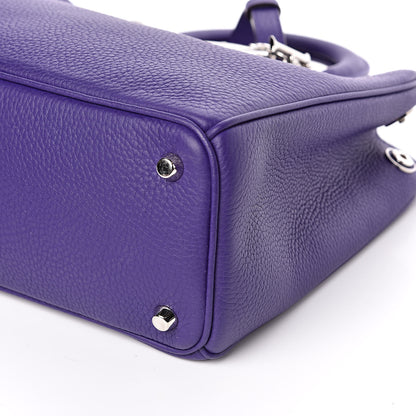 Christian Dior Bullcalf Medium Diorissimo Tote Purple 9 of 10