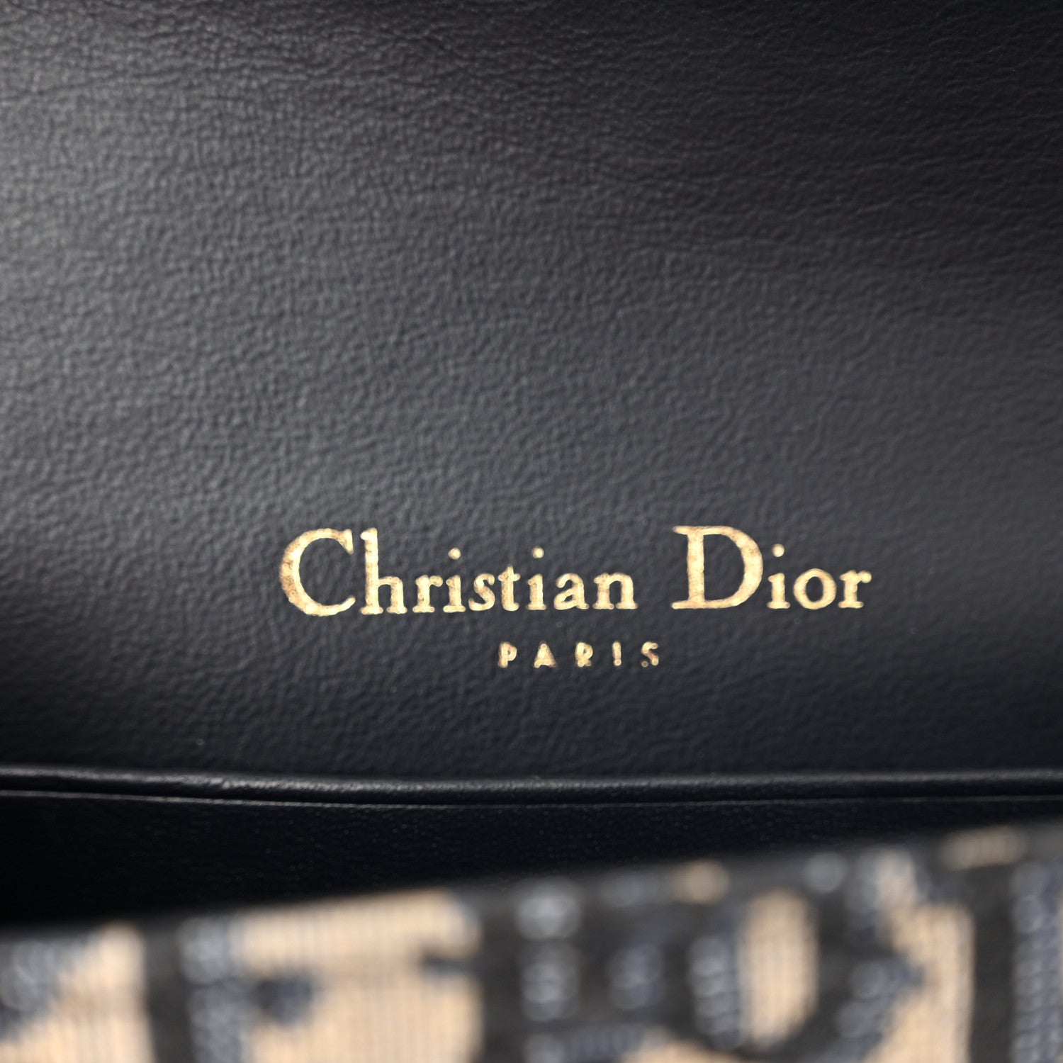 Christian Dior Oblique Saddle Belt Bag Blue 6 of 9