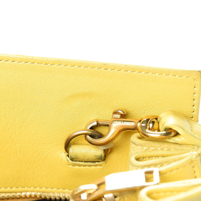 Saint Laurent Calfskin Small Sac De Jour Yellow 20 of 35