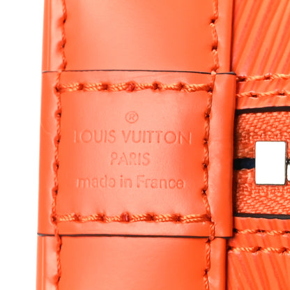 Louis Vuitton Epi Jacquard Alma BB Orange 6 of 8