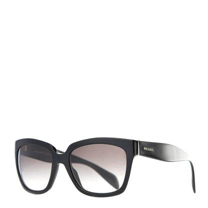 Prada Square Sunglasses SPR 07P Black 1 of 9