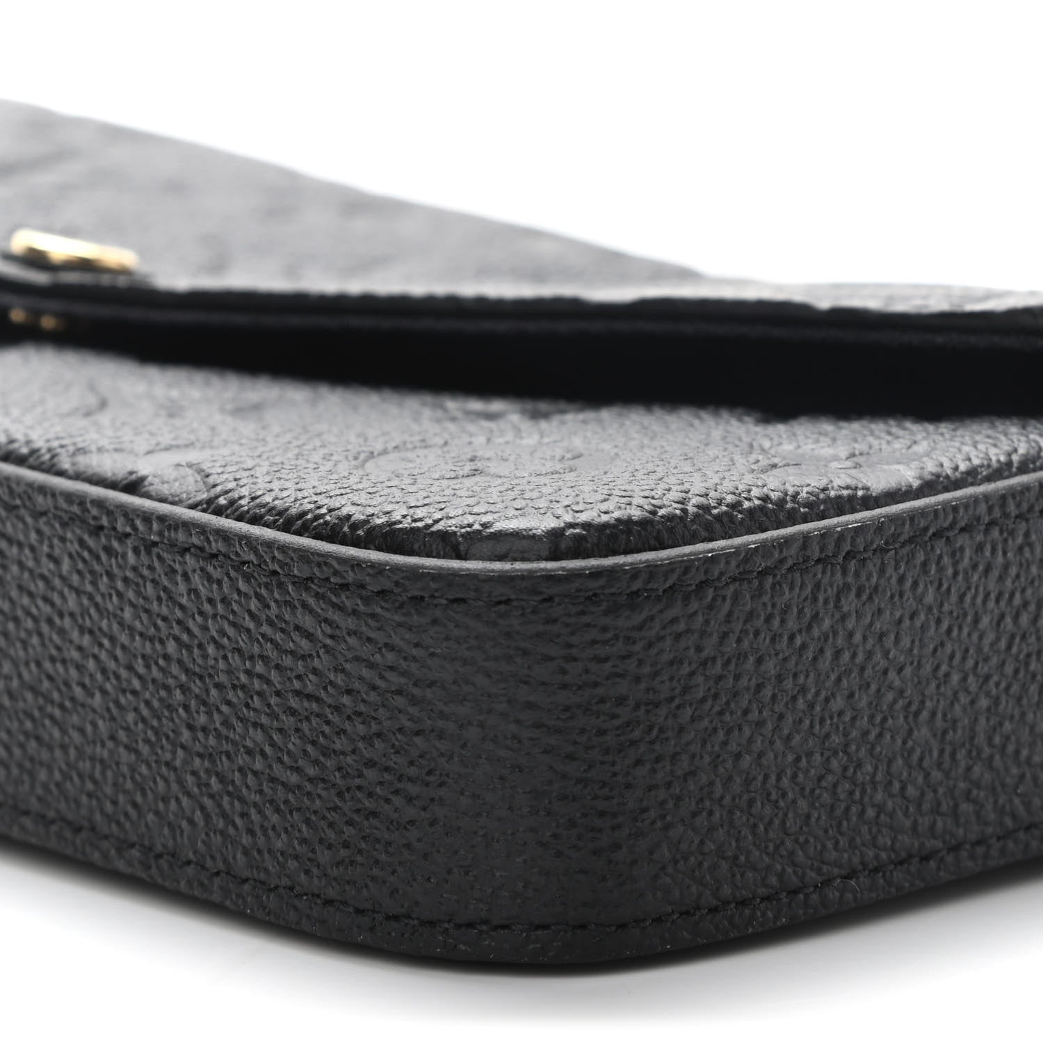 Louis Vuitton Empreinte Pochette Felicie Chain Wallet Black 10 of 11