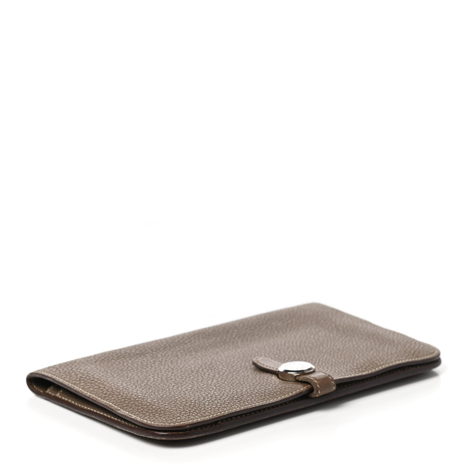 Hermes Togo Dogon Duo Wallet Etoupe 4 of 12