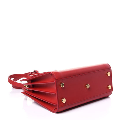 Saint Laurent Calfskin Nano Sac De Jour Lipstick Red 5 of 12
