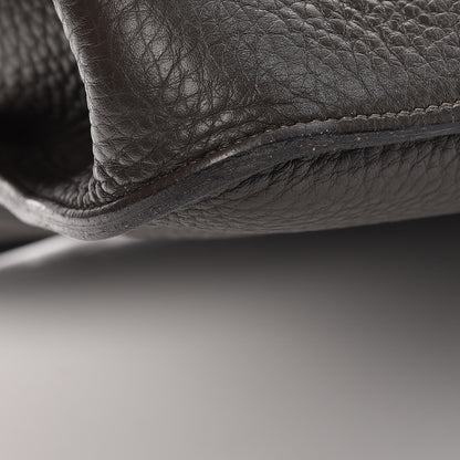 Hermes Taurillon Clemence Bicolor Jypsiere 34 Ardoise Gris Tourterelle 30 of 32