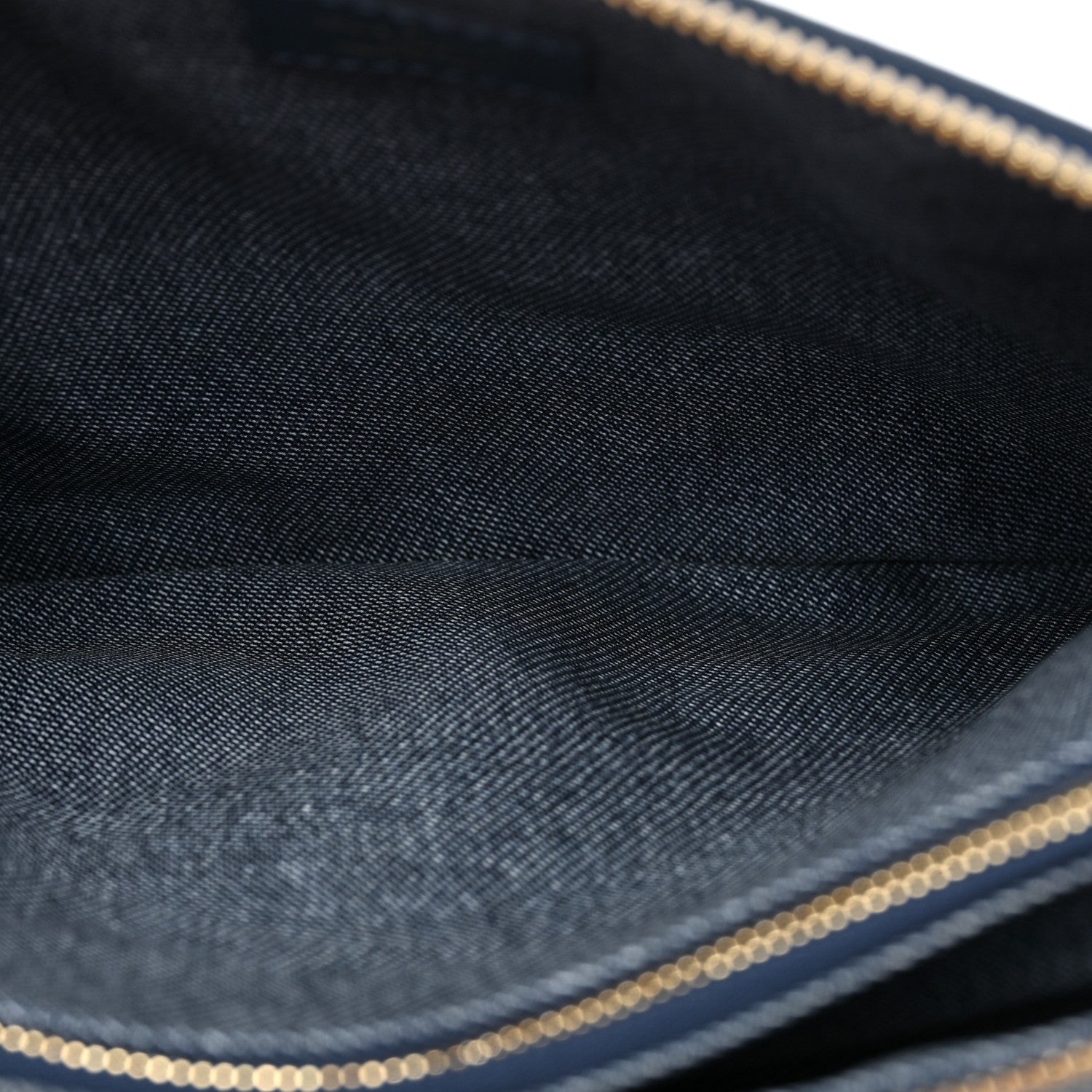 Louis Vuitton Lambskin Embossed Monogram Coussin PM Denim Blue 5 of 12