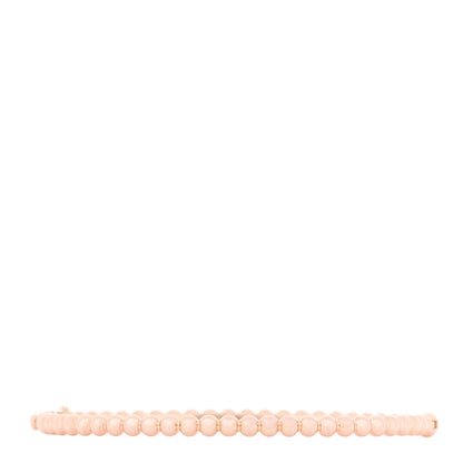 Van Cleef & Arpels 18K Rose Gold Perlee Pearls of Gold Bracelet M 1 of 4