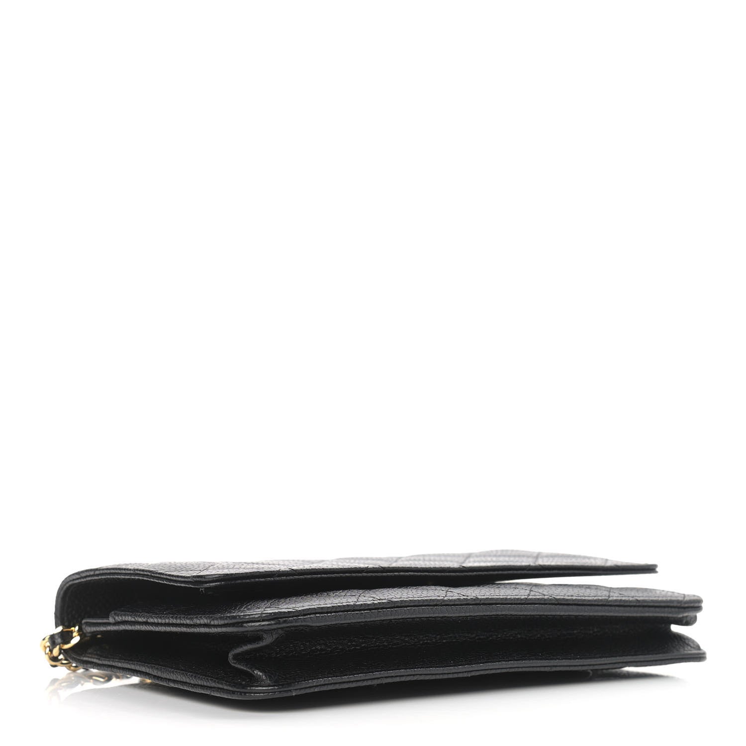 Chanel Caviar Quilted Wallet On Chain WOC Black 4 of 10