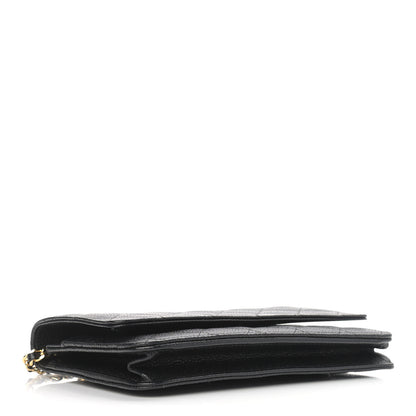 Chanel Caviar Quilted Wallet On Chain WOC Black 4 of 10