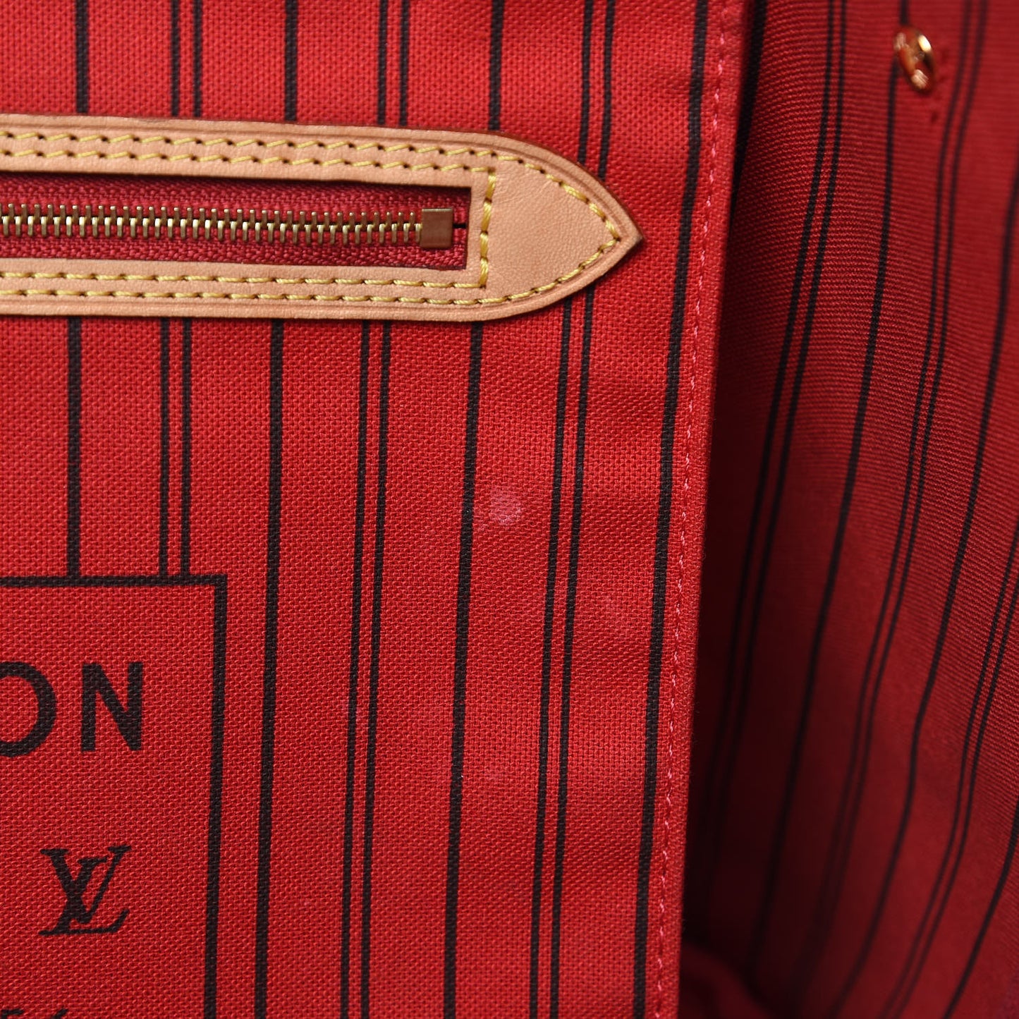 Monogram Neo Neverfull MM Cherry