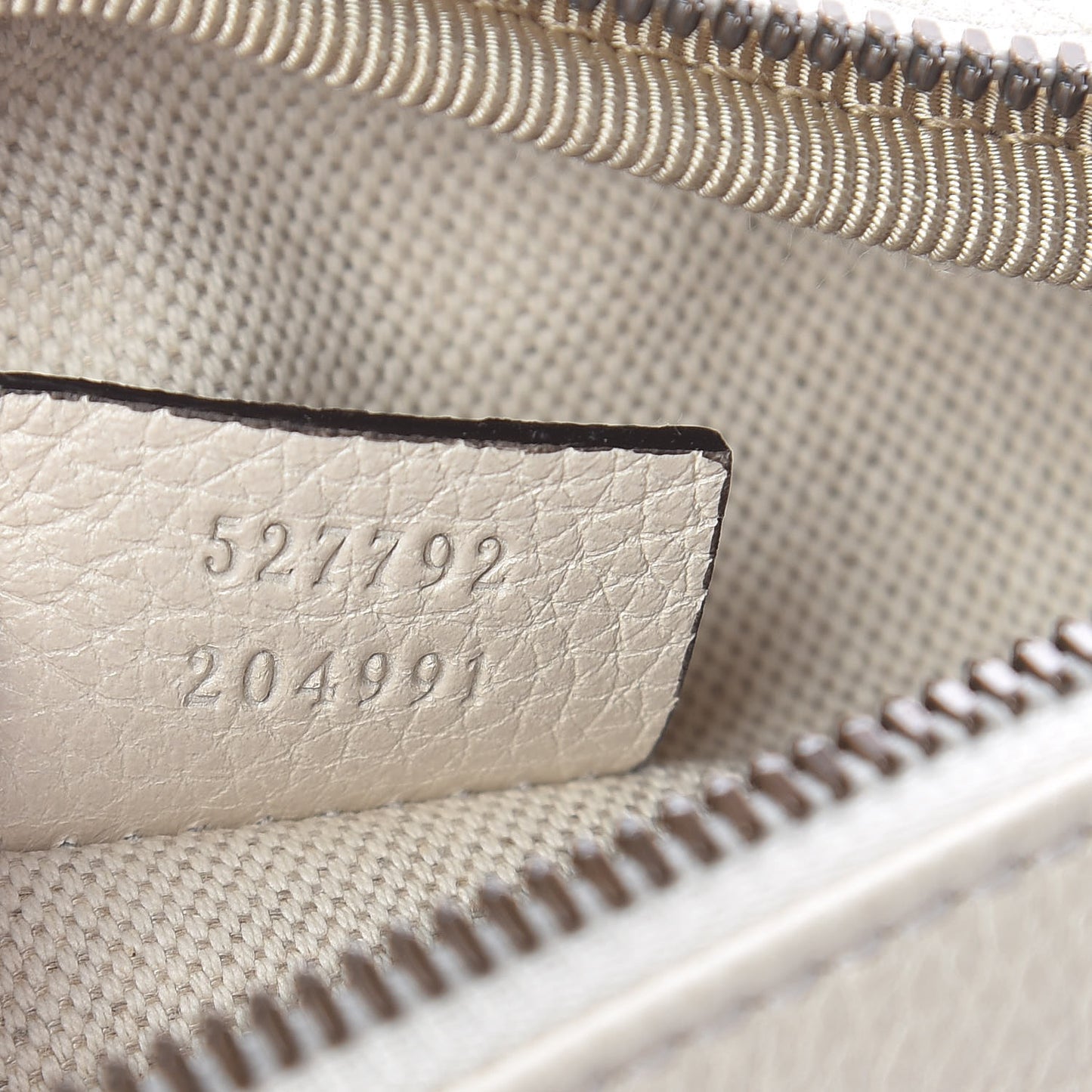 Grained Calfskin Small Logo Belt Bag White