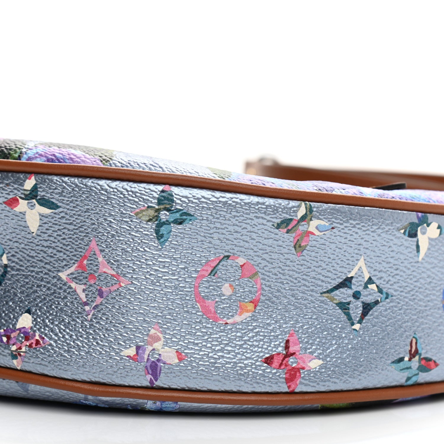 Louis Vuitton Metallic Monogram LV Garden Loop PM Blue 9 of 10