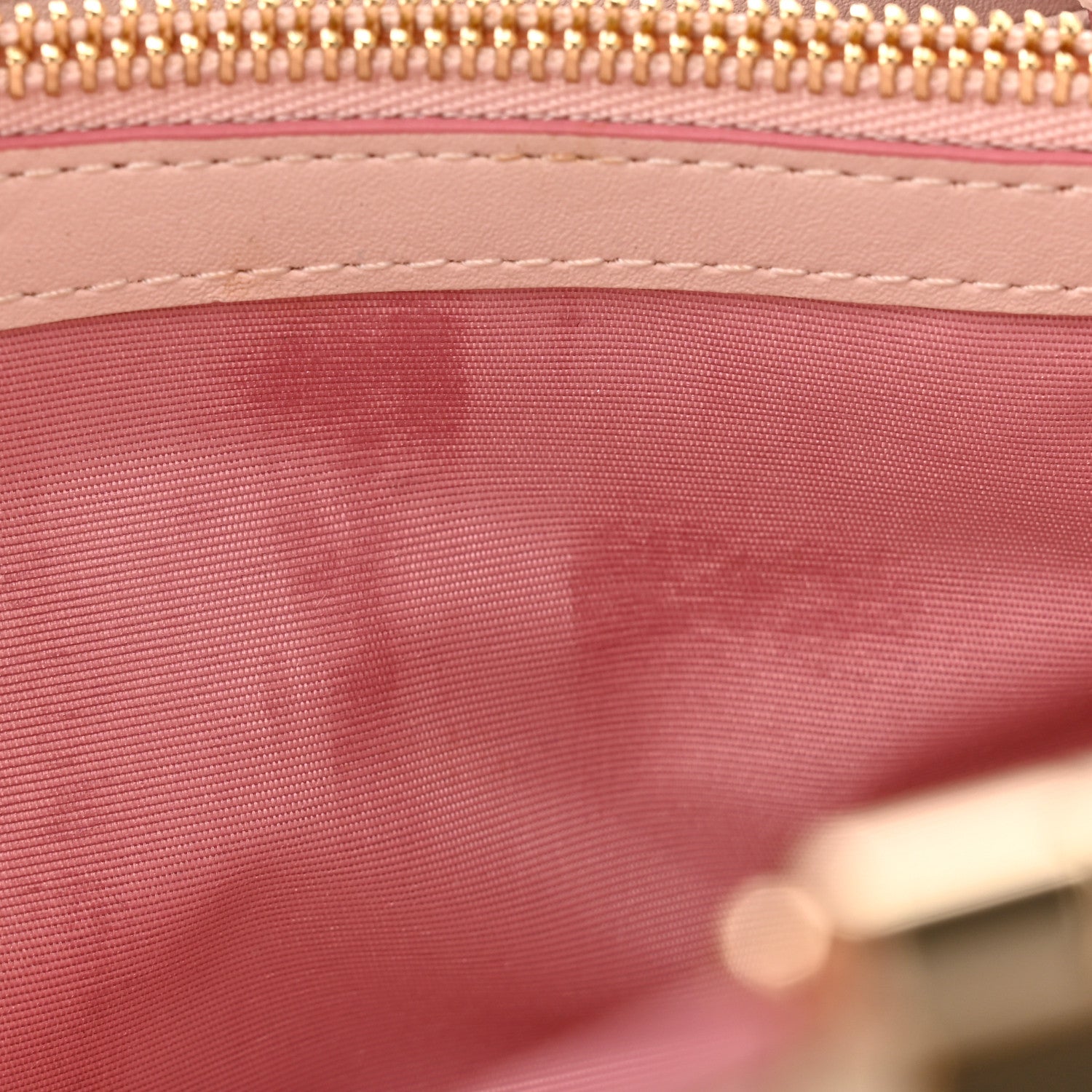 MCM Visetos Large Patricia Wallet On Chain Soft Pink 9 of 11