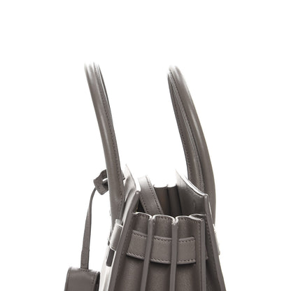 Saint Laurent Calfskin Baby Sac De Jour Fog 9 of 9