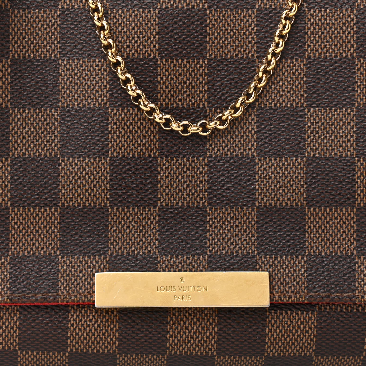 Louis Vuitton Damier Ebene Favorite MM 7 of 11