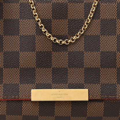 Louis Vuitton Damier Ebene Favorite MM 7 of 11