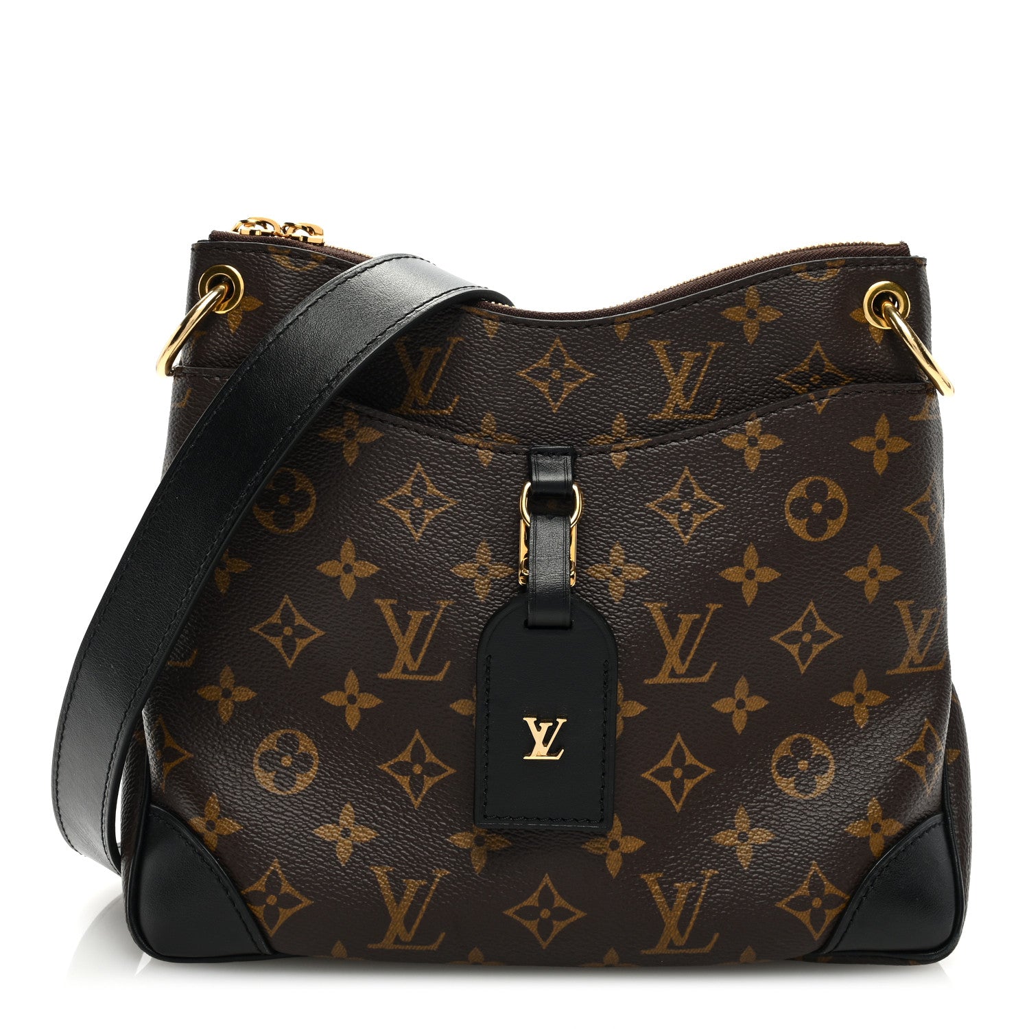 Louis Vuitton Monogram Odeon PM Black 1 of 7