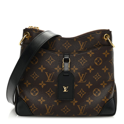 Louis Vuitton Monogram Odeon PM Black 1 of 7